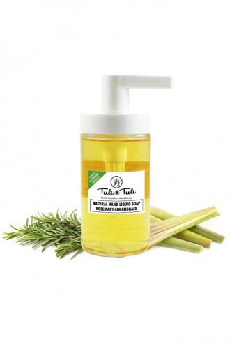 Natural Hand Liquid Soap Rosemary & Lemongrass